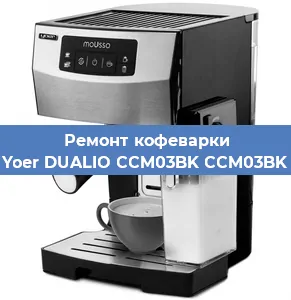 Чистка кофемашины Yoer DUALIO CCM03BK CCM03BK от накипи в Волгограде